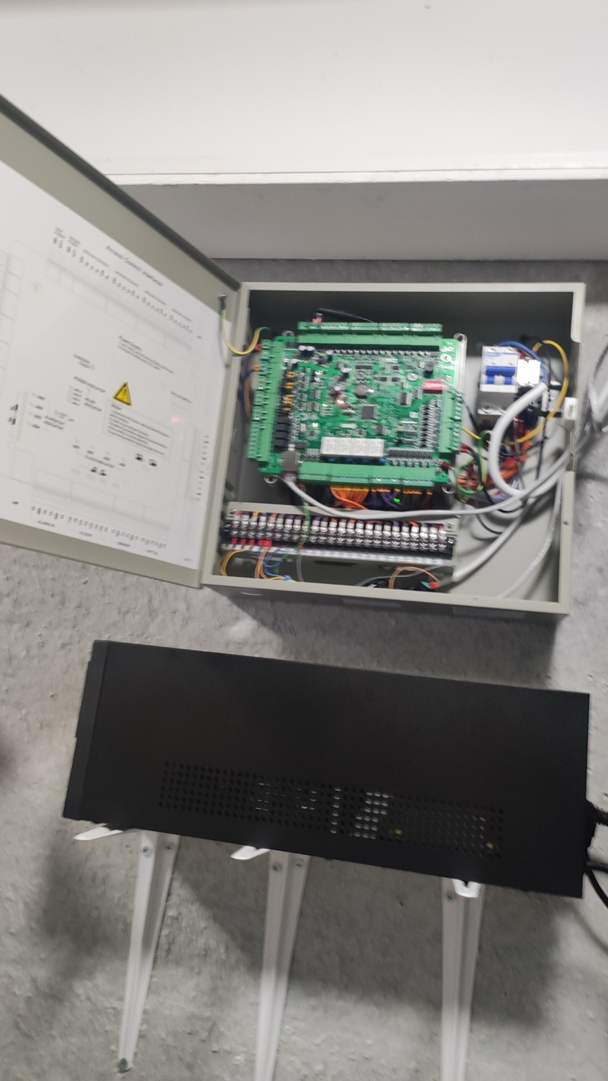 Access controller and video recorder